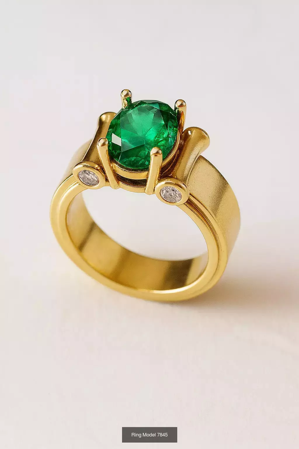 Solitaire engagement rings 3D Model Collection_37