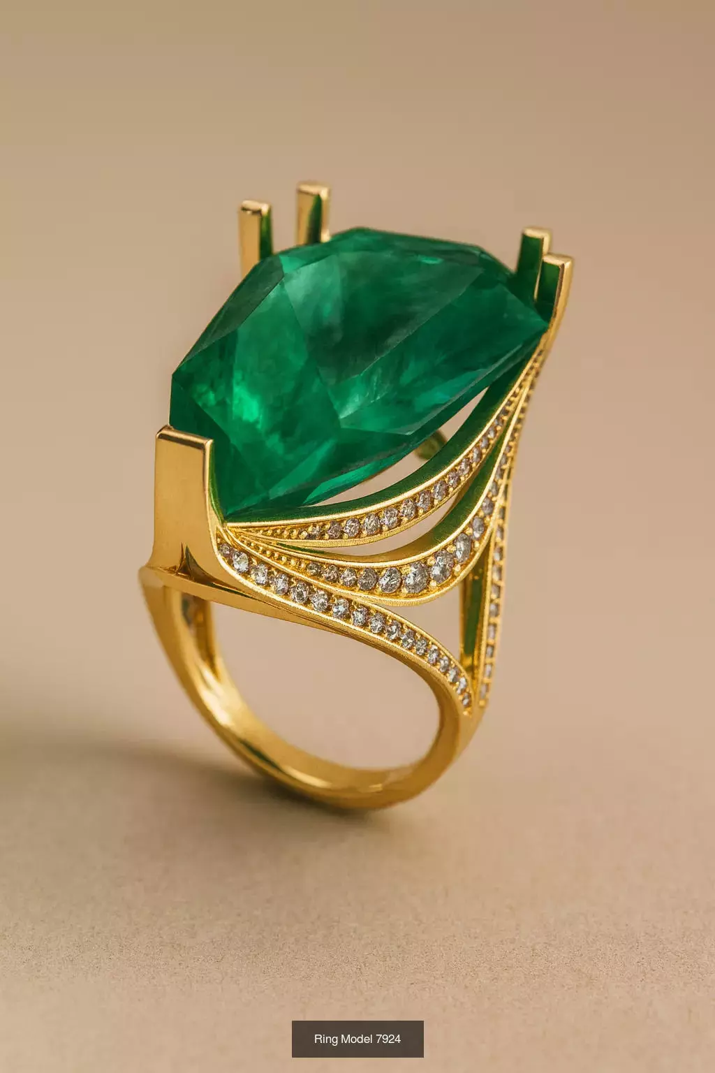 Solitaire engagement rings 3D Model Collection_83