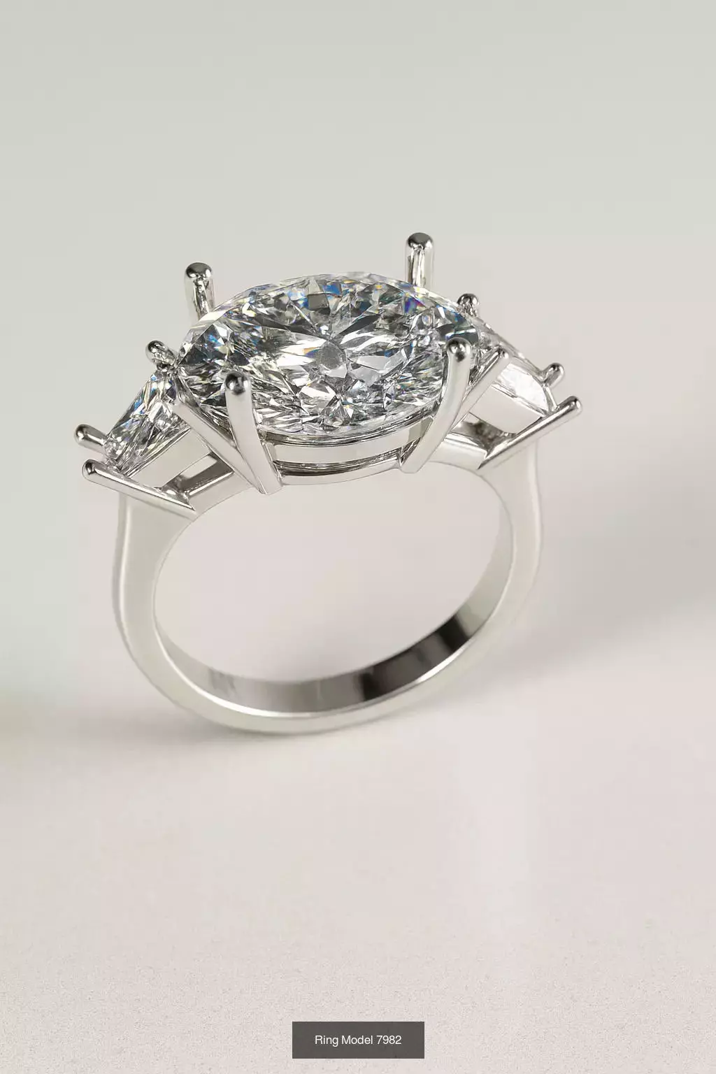 Solitaire engagement rings 3D Model Collection_104