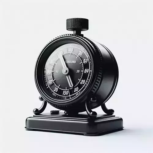 3D Black Friday Countdown Timer Clock Model