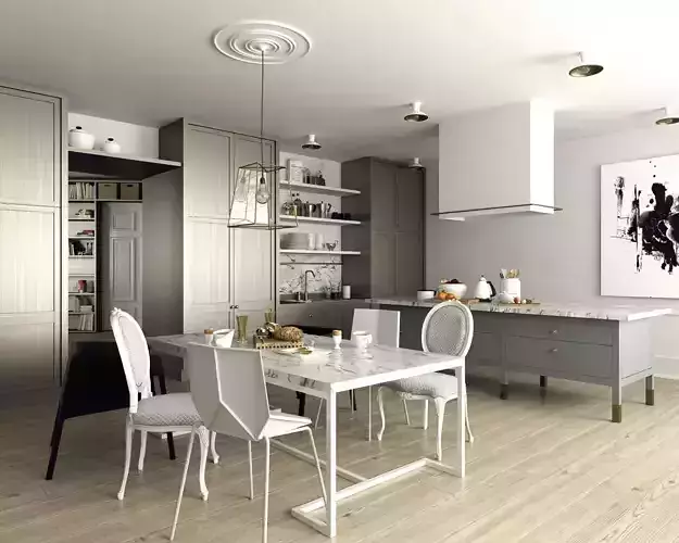 Scene 07 Archinteriors for c4d vol 43