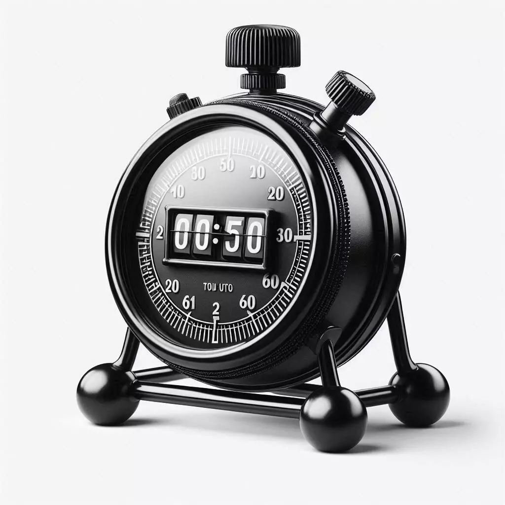 3D Sale Countdown Clock Black Friday Concept 3D print model_0