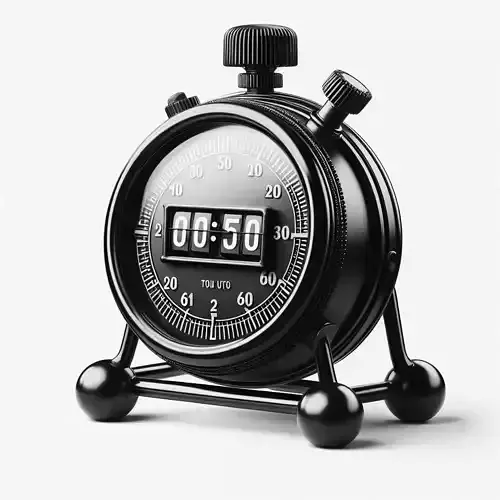 3D Sale Countdown Clock Black Friday Concept 3D print model