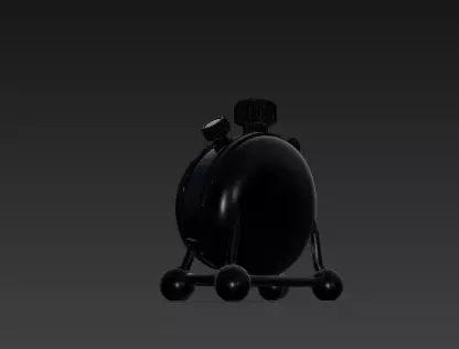 3D Sale Countdown Clock Black Friday Concept 3D print model_8