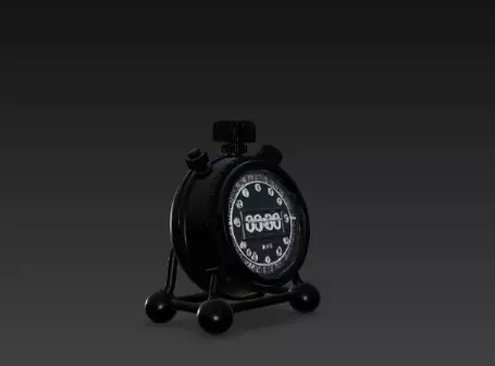 3D Sale Countdown Clock Black Friday Concept 3D print model_3