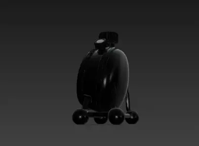 3D Sale Countdown Clock Black Friday Concept 3D print model_9