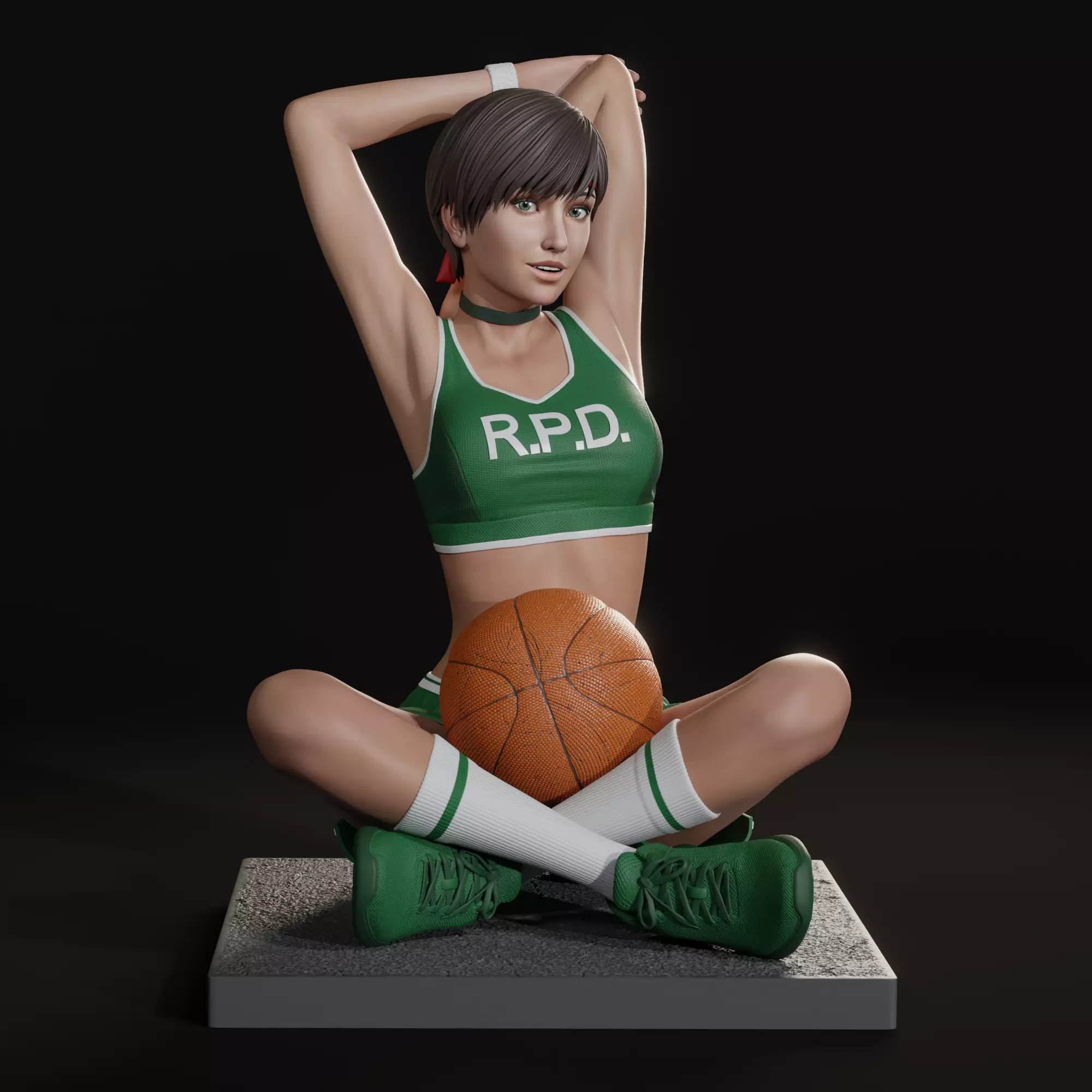 Rebecca Chambers Easter egg Statue 3D print model