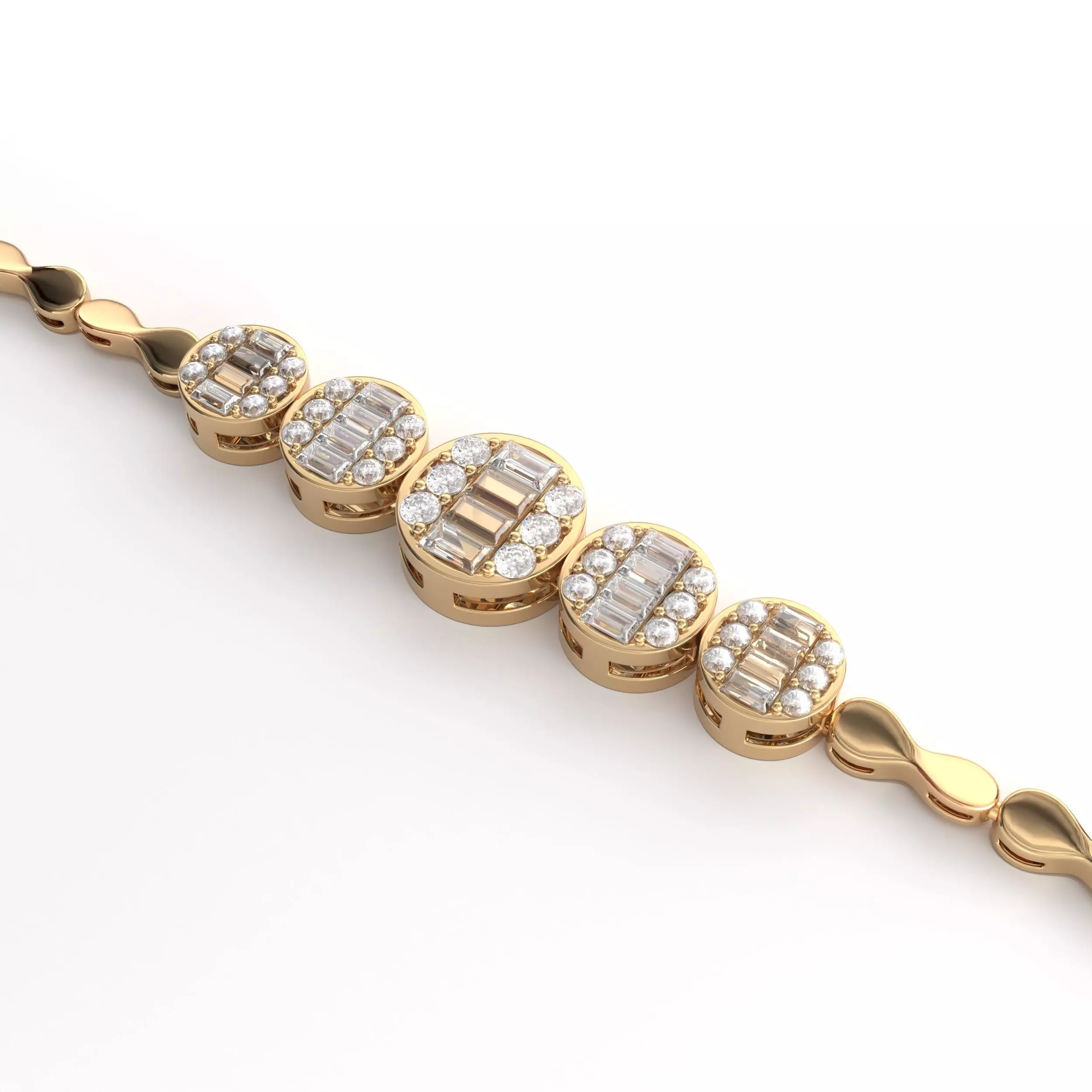 Diamond pendant 3D model for render 3Ds Max V-ray Free 3D model