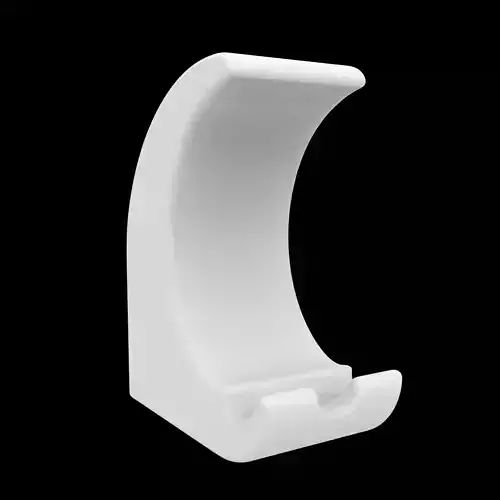 Moon Crescent Phone Stand 3D Print Model