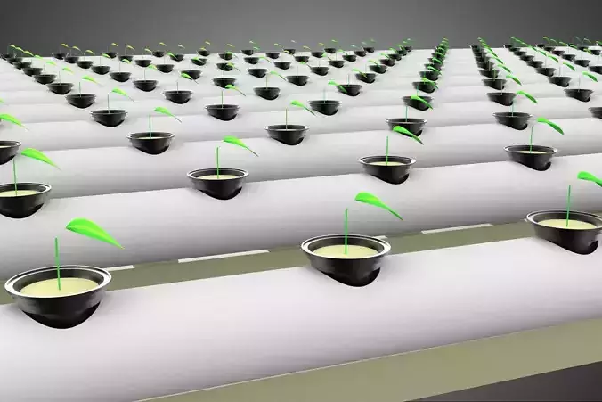 SEEDLING NET POT CUP GROWTH HYDROPONIC FARM SYSTEMS PARALLEL PVC