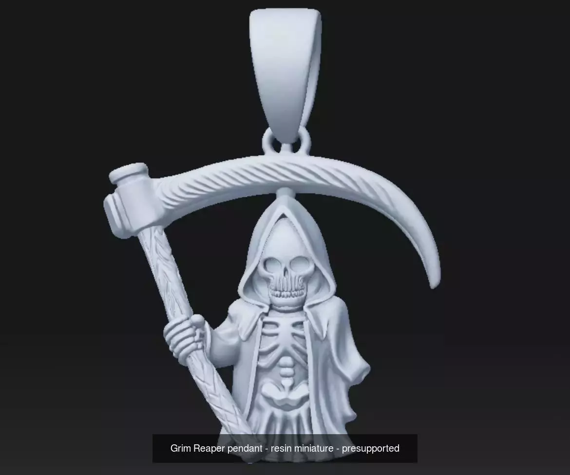 Halloween Pendants 3D Model Collection_3