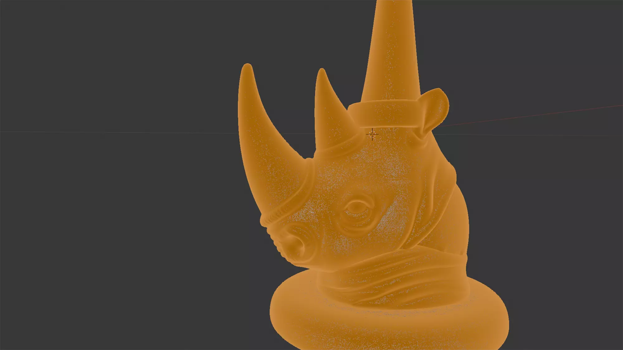 Rhino Ring Holder 3D Print Model 3D print model_5