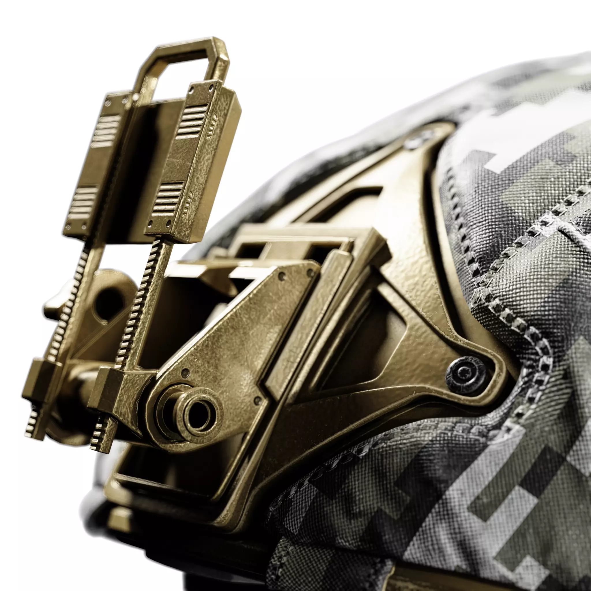 Military Tactical Helmet 3D model_22