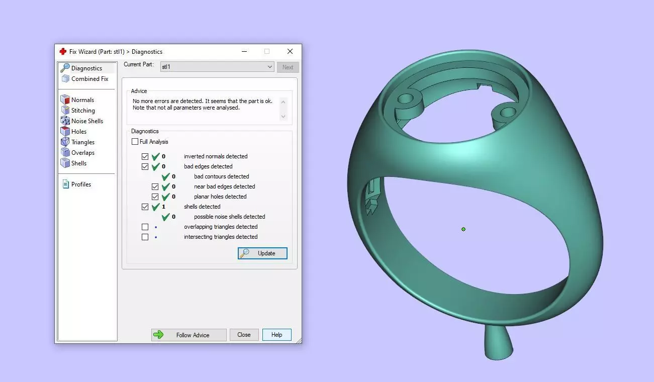 Gold N1524 3D print model_9