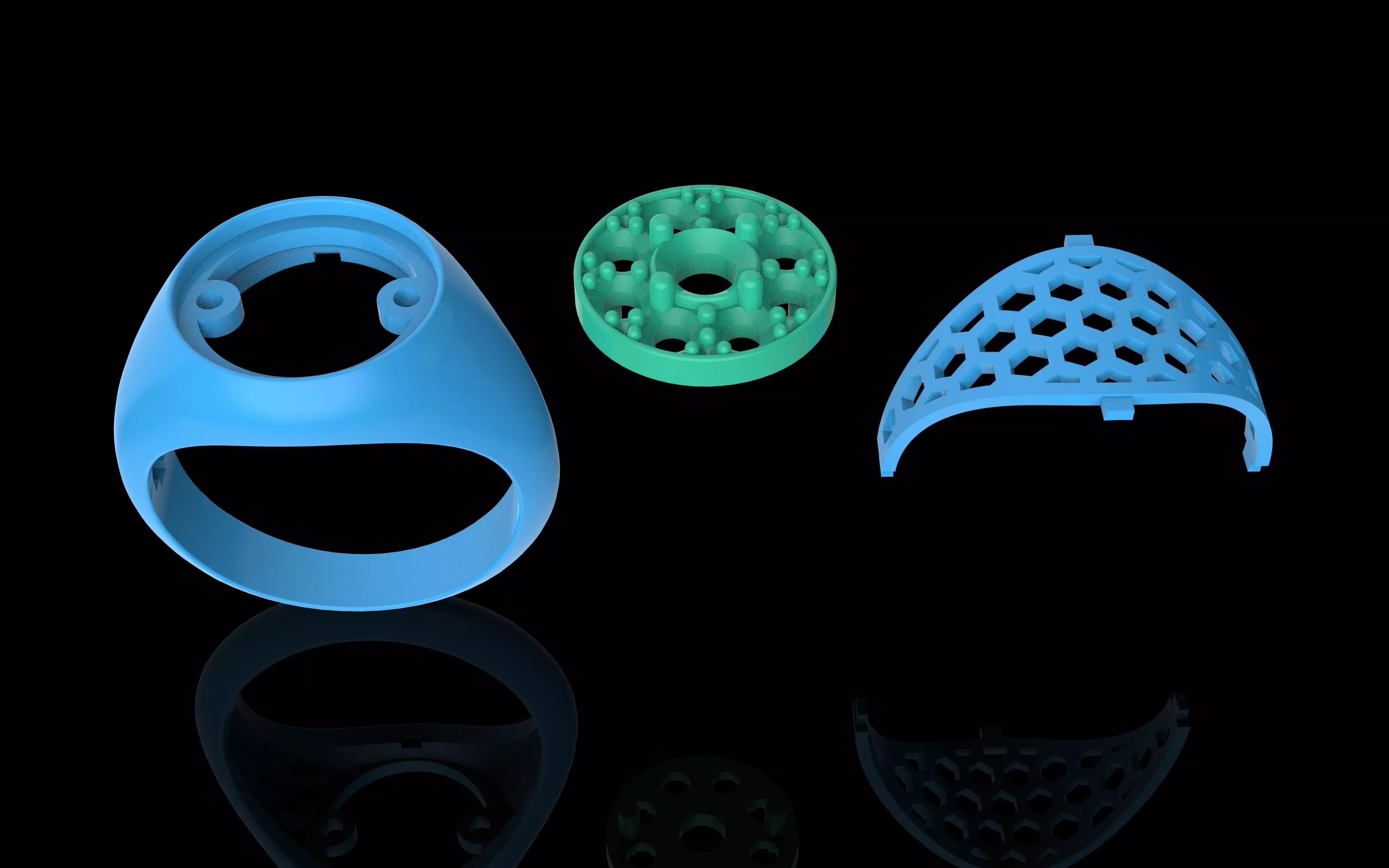 Gold N1524 3D print model_8