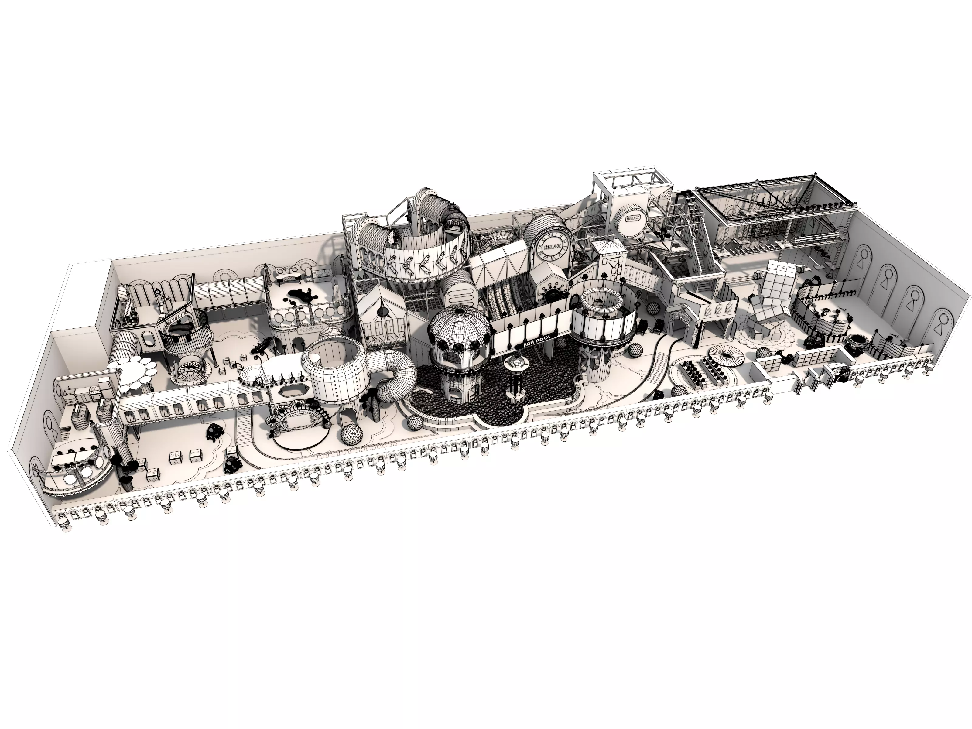 Children playground 03 3D model_28