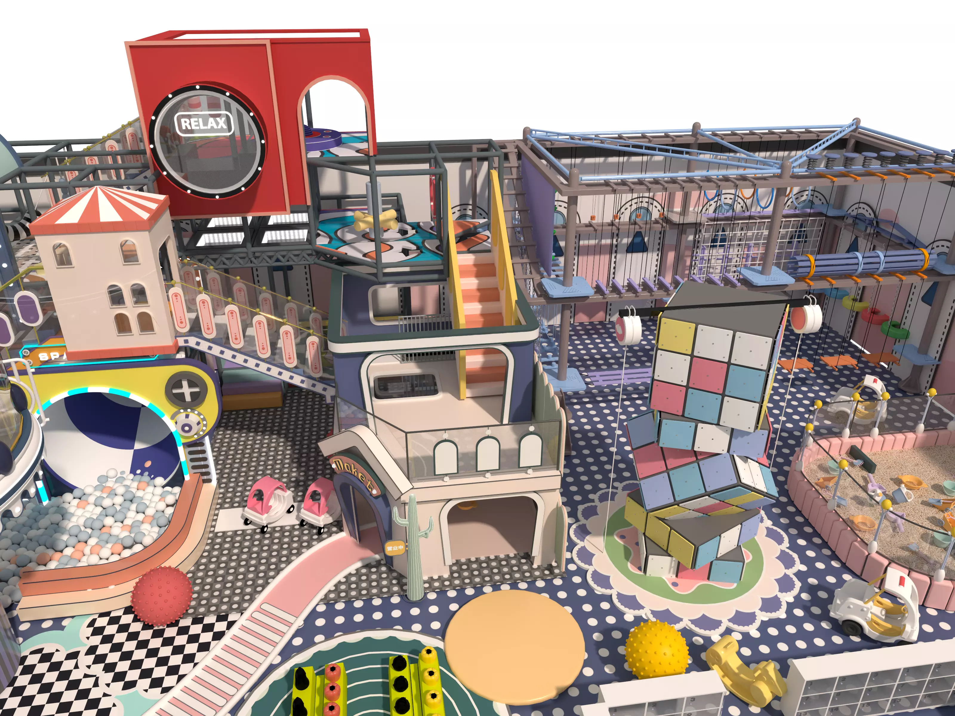 Children playground 03 3D model_14