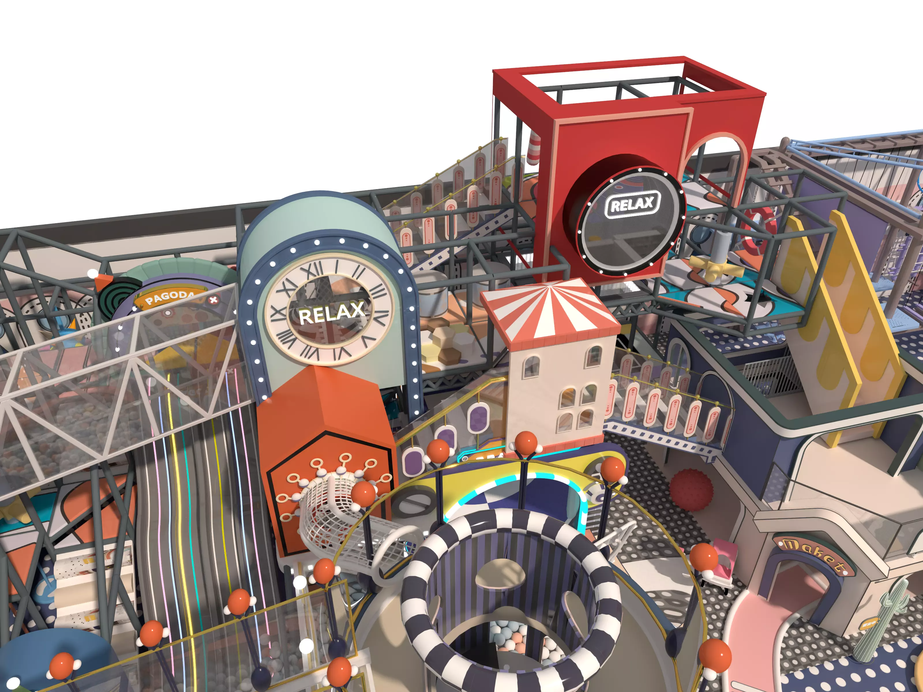 Children playground 03 3D model_3