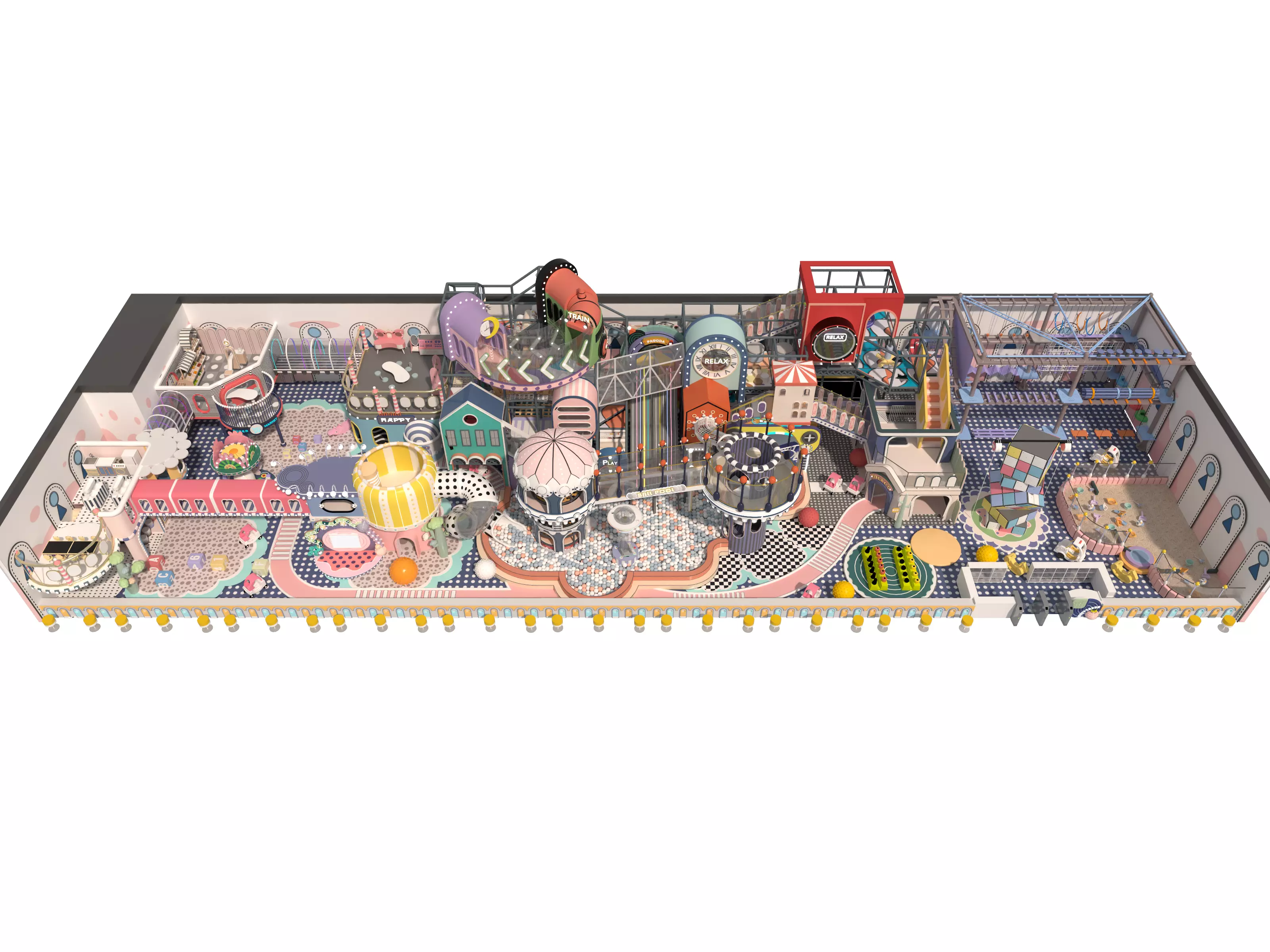 Children playground 03 3D model_2