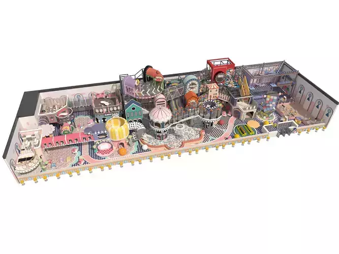 Children playground 03 3D model Children playground 03 3D model