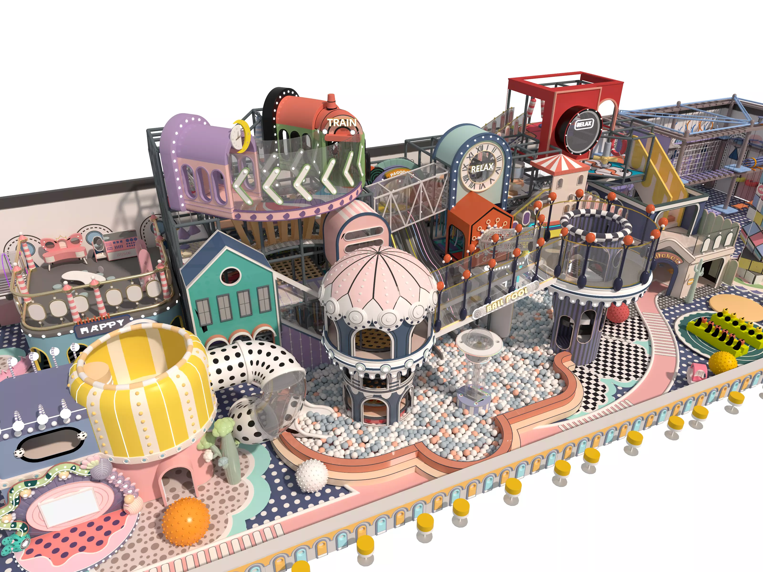 Children playground 03 3D model_10