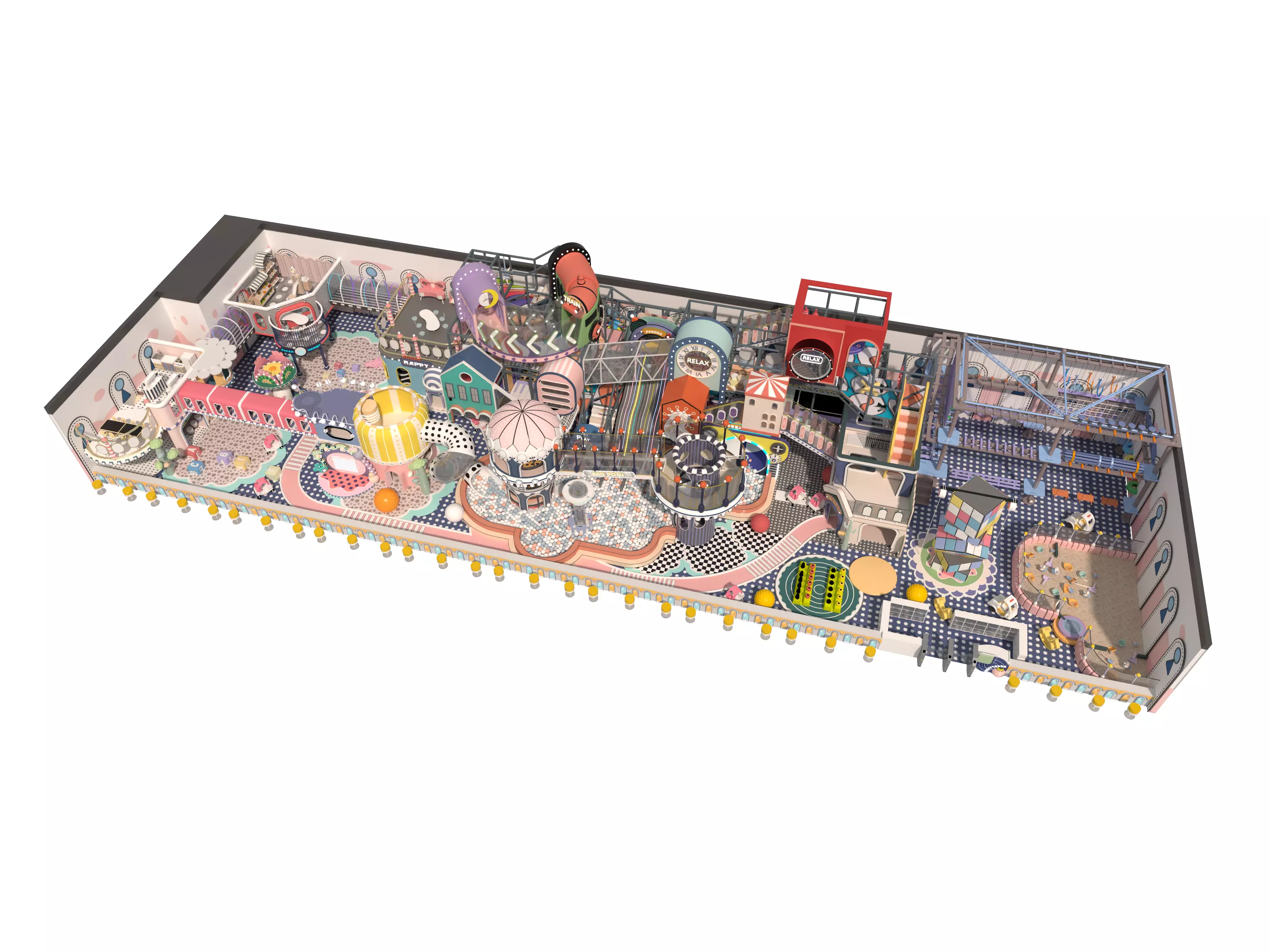 Children playground 03 3D model_1