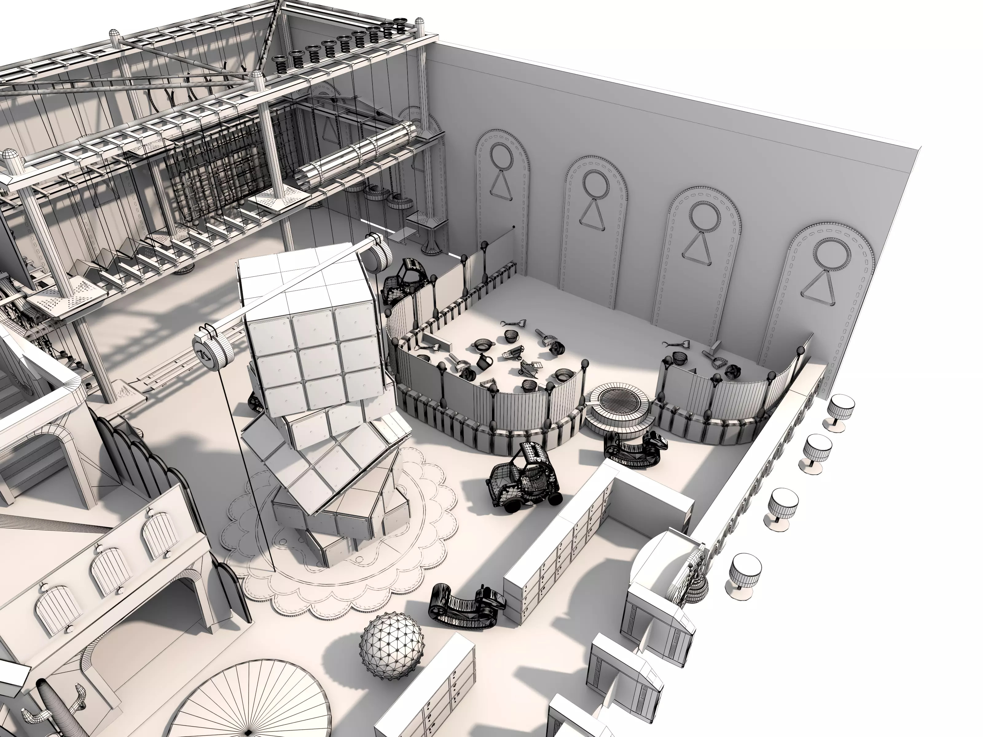 Children playground 03 3D model_22