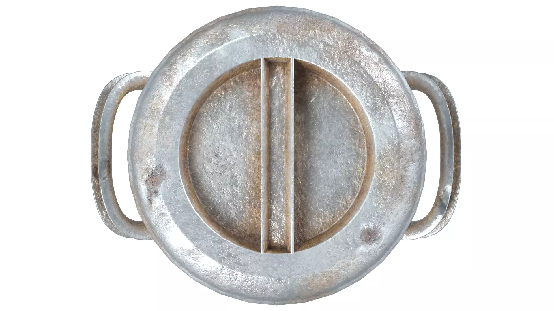 Milk Pale Old and Worn Low-poly 3D model_4