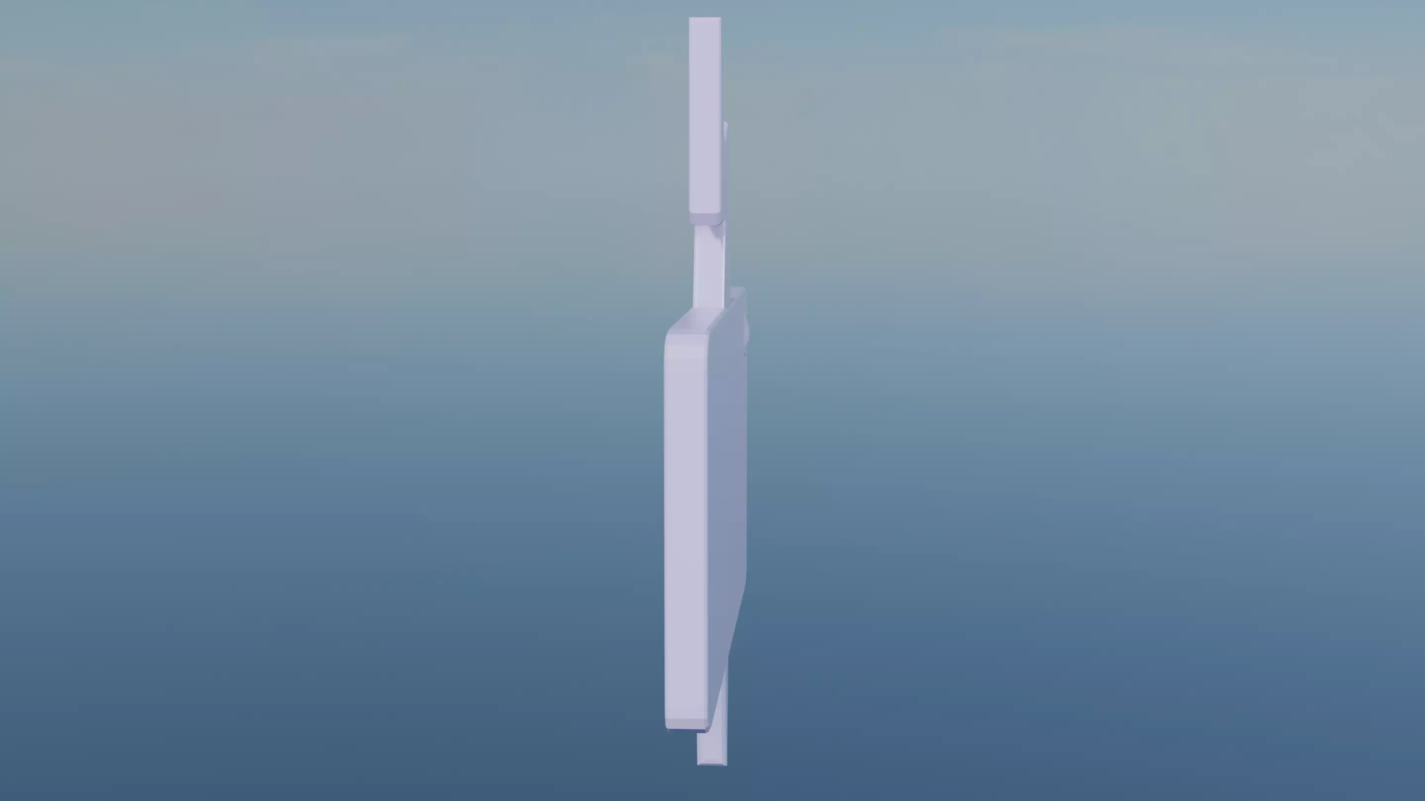 Pokemon Customizable Case SmartRotom Horizontal Low-poly 3D model_8