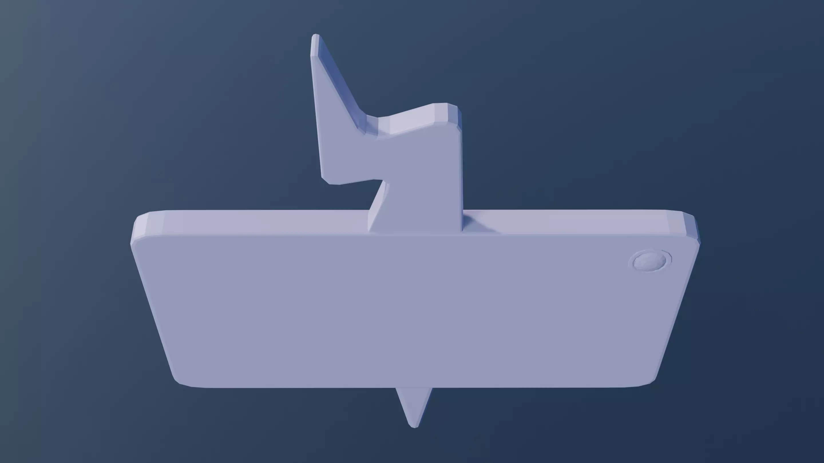 Pokemon Customizable Case SmartRotom Horizontal Low-poly 3D model_11