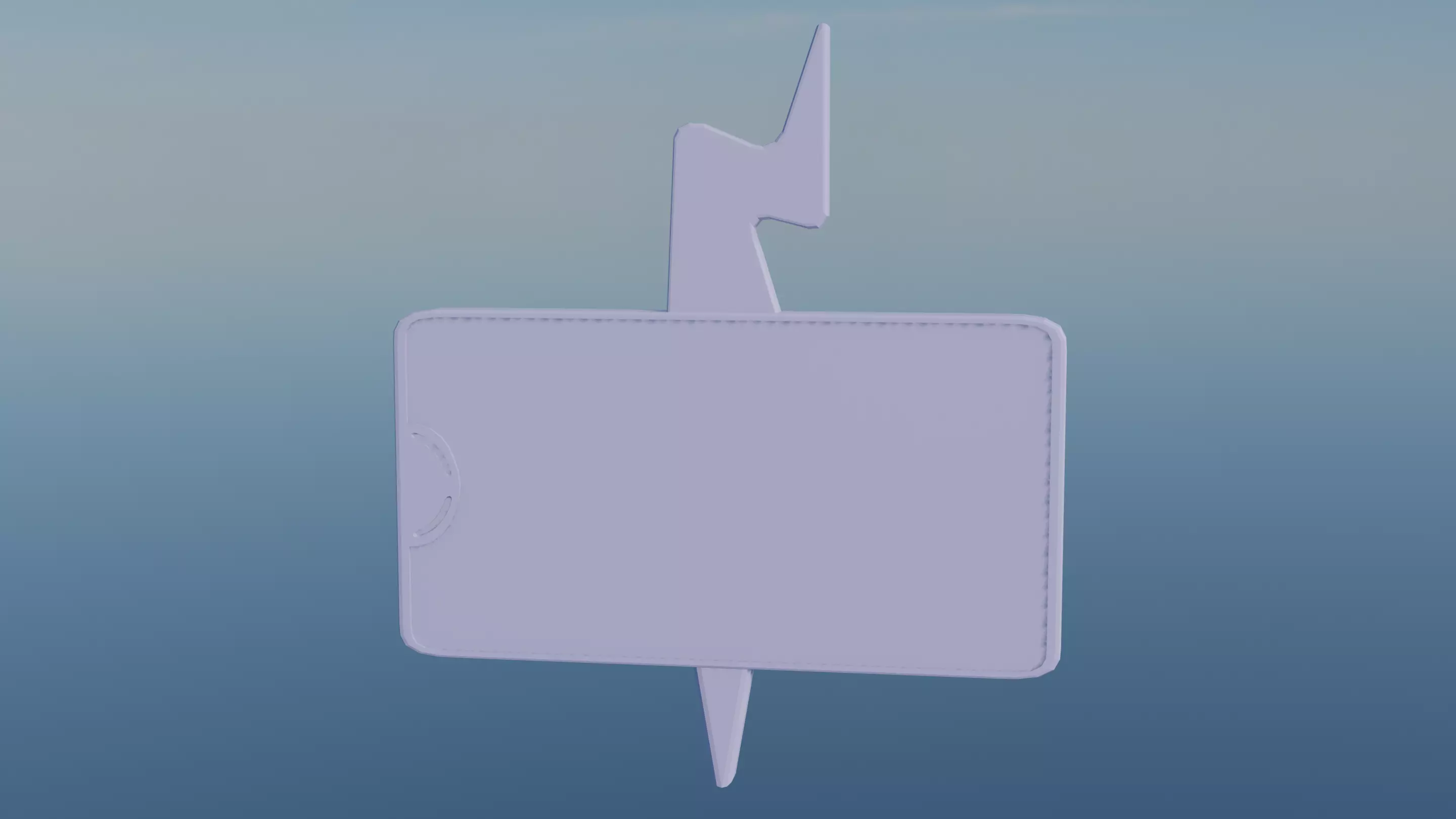 Pokemon Customizable Case SmartRotom Horizontal Low-poly 3D model_5