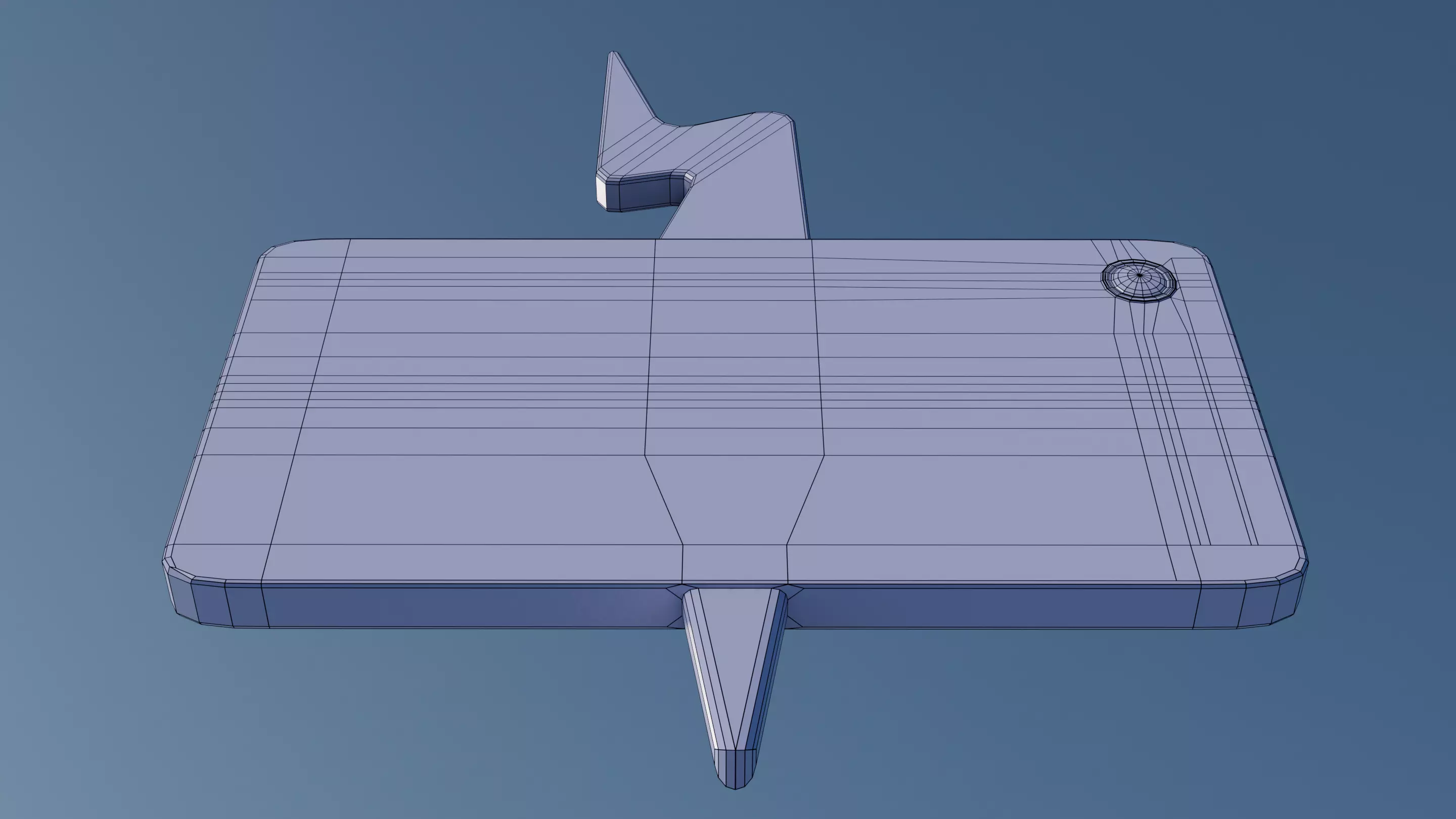 Pokemon Customizable Case SmartRotom Horizontal Low-poly 3D model_15