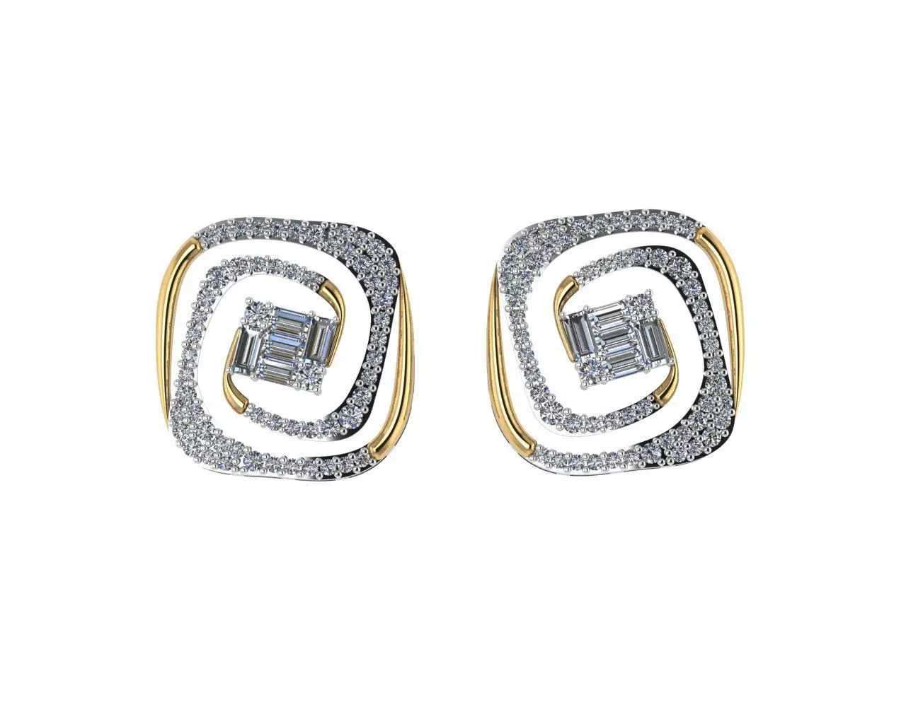 Earrings 3D print model