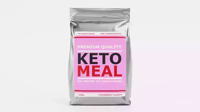 Keto Meal - Product Concept Packaging
