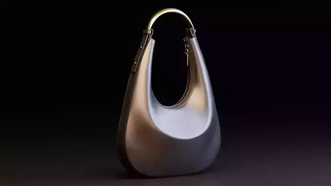 Realistic Leather Handbag