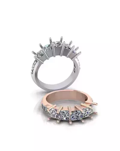 princess engagement high jewelry ring