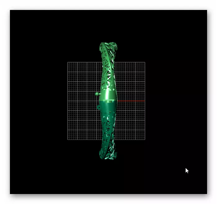 fusion gold bracelet  3D print model_3