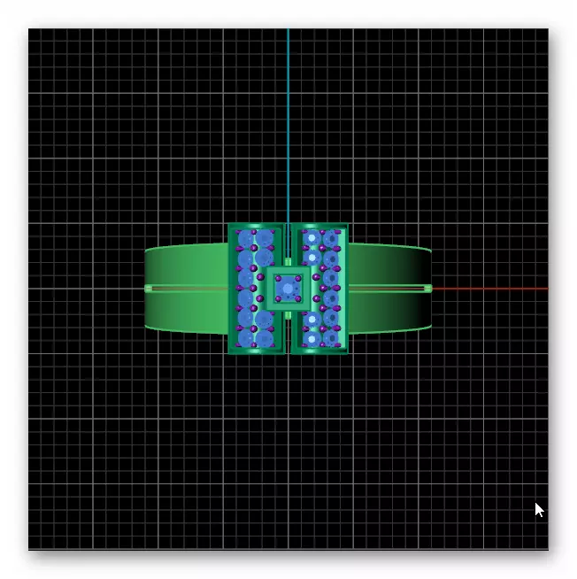 H jewelry ring 3D print model_4
