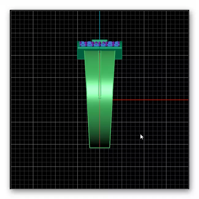 H jewelry ring 3D print model_3