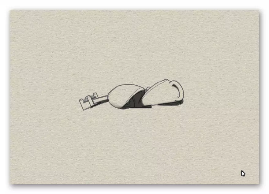 bow tie jewelry pendant 3D print model_7