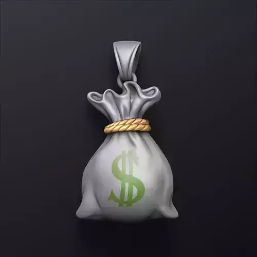 Money Bag Pendant