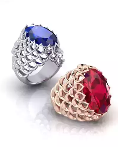 men oval jewelry ring 