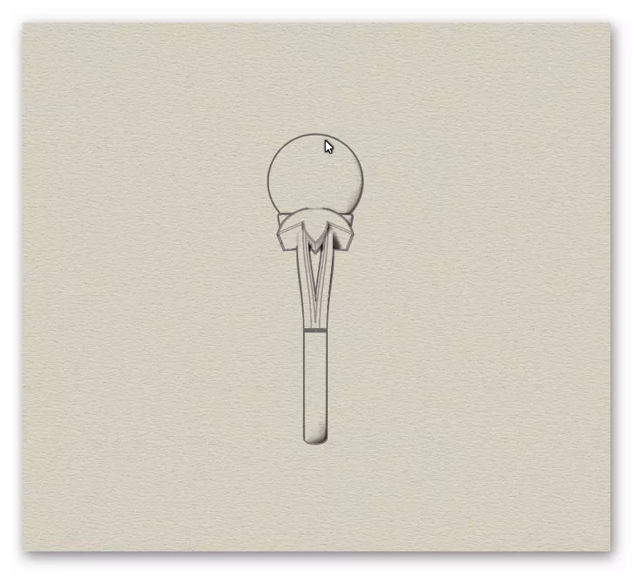 pear jewelry ring 3D print model_7