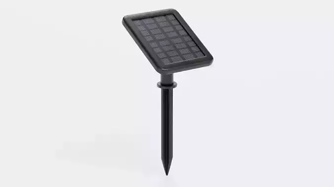 Mini Solar Panel with Ground Spike