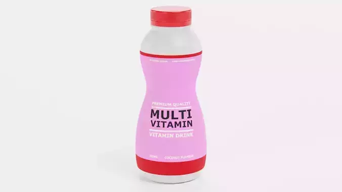 Multivitamin Drink - Product Concept Packaging
