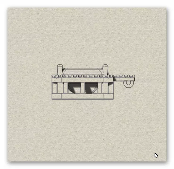 emerald halo jewelry pendant 3D print model_6