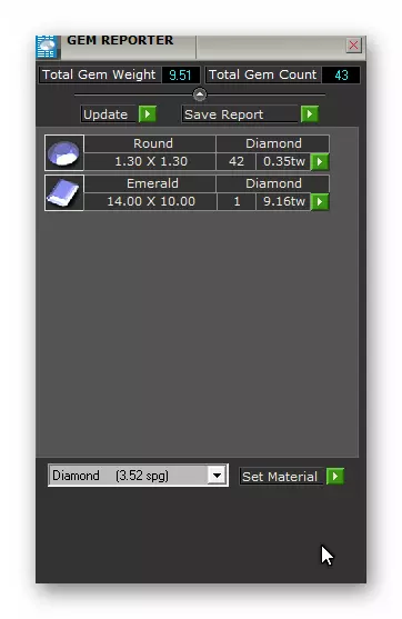 emerald halo jewelry pendant 3D print model_9
