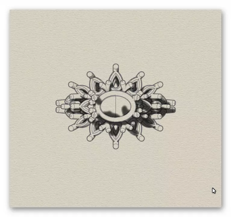 marquise and pear jewelry ring 3D print model_5