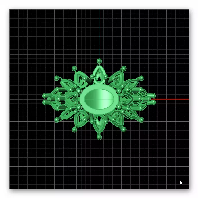 marquise and pear jewelry ring 3D print model_4