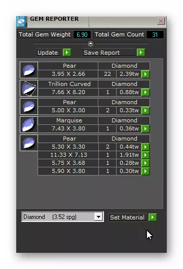 pear and triangle jewelry pendant 3D print model_8